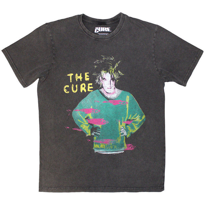 The Cure Beach Party Tour '86 Charcoal Grey X-Large T-Shirt