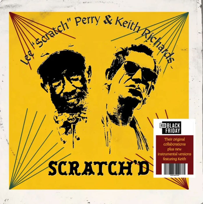 Lee Scratch Perry & Keith Richards Scratch'd Vinyl LP Red Colour Black Friday 2023