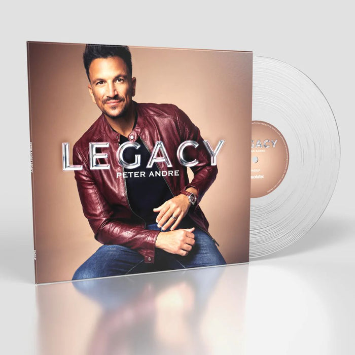 Peter Andre Legacy Vinyl LP Crystal Clear Colour 2026