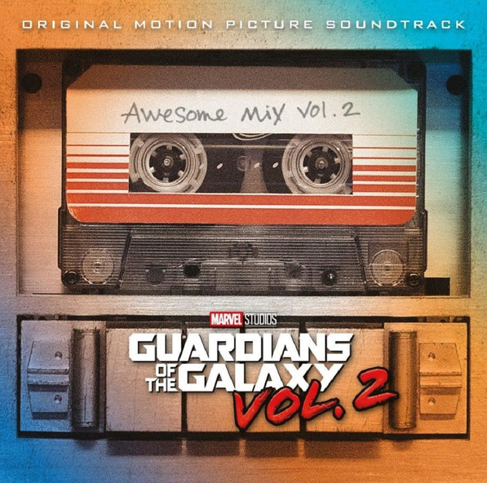 Various Artists Guardians of the Galaxy Vol. 2: Awesome Mix Vol. 2 Vinyl LP Orange Galaxy Effect Colour 2023