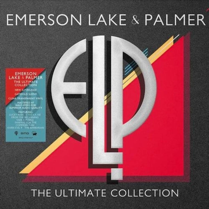 Emerson, Lake & Palmer The Ultimate Collection Vinyl LP Crystal Clear Colour 2023