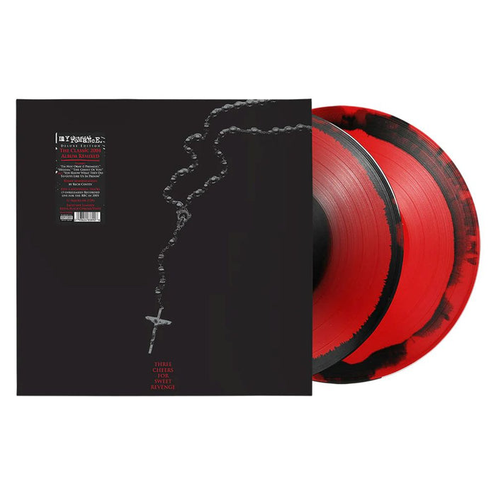 My Chemical Romance Three Cheers for Sweet Revenge Vinyl LP Red & Black Corona Colour 2025