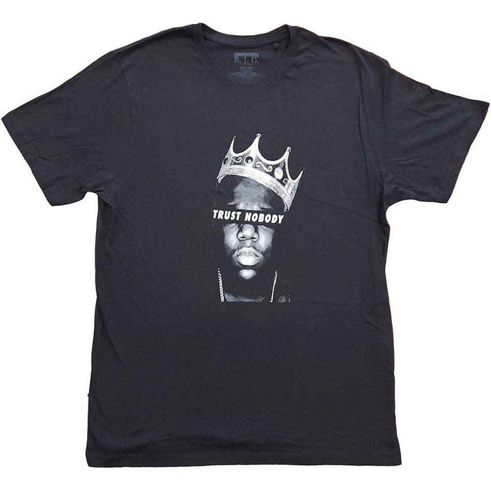 Biggie Smalls Trust Nobody Black Medium T-Shirt
