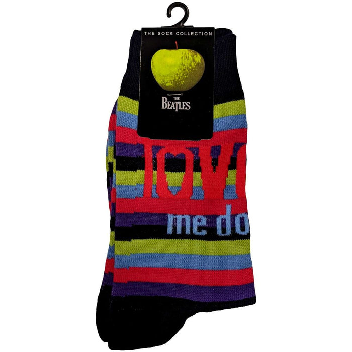 The Beatles Unisex Ankle Socks: Love Me Do (Uk Size 7 - 11)