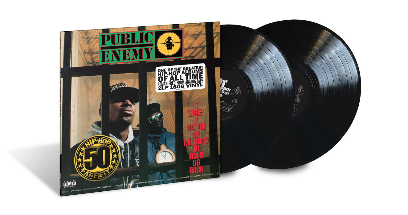 Public Enemy It Takes A Nation of Millions To Hold Us Back (35th Anniversary Edition) Vinyl LP 2023