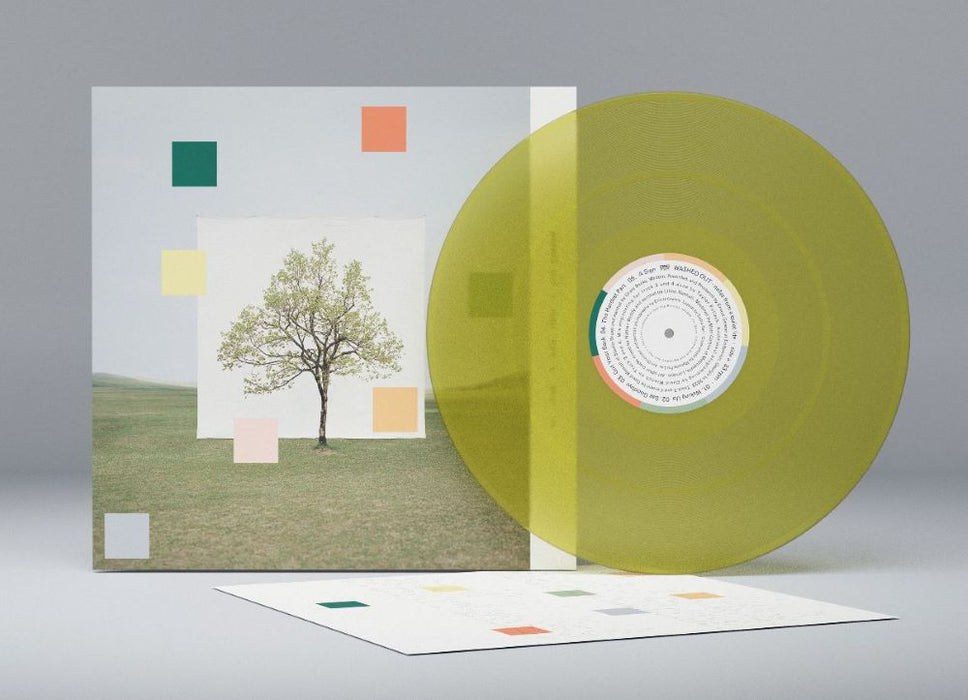 Washed Out Notes from a Quiet Life Vinyl LP Indies Yellowy Green Colour 2024