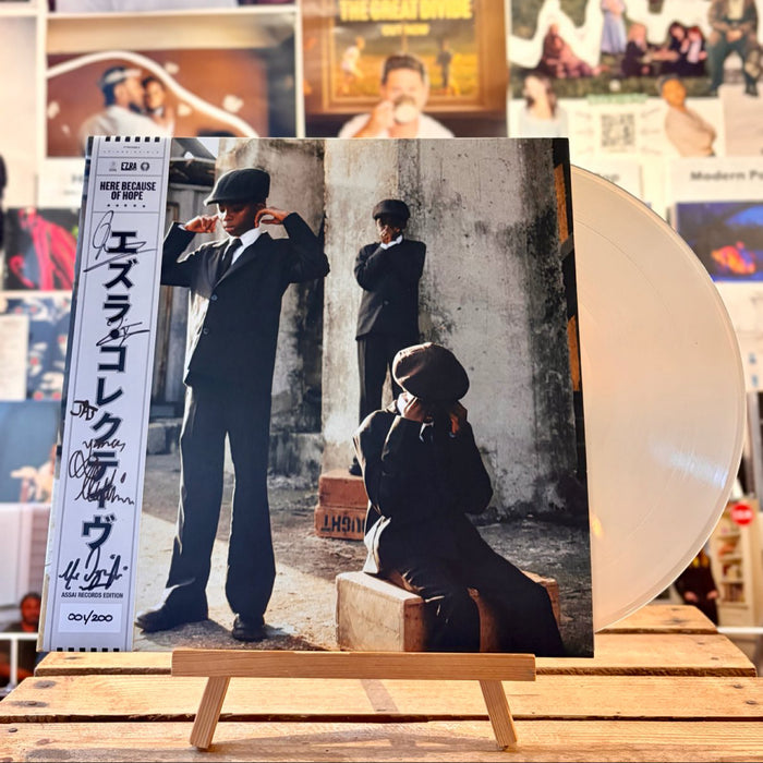 Ezra Collective Here Because of Hope LP Signed Assai Obi Edition Translucent White Colour 2026