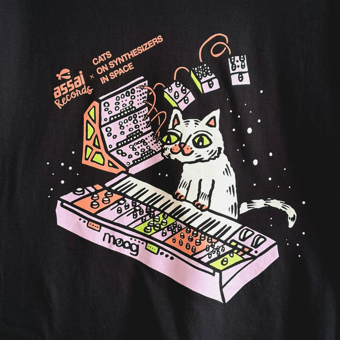 Assai Records x Cats On Synthesizers In Space T-Shirt