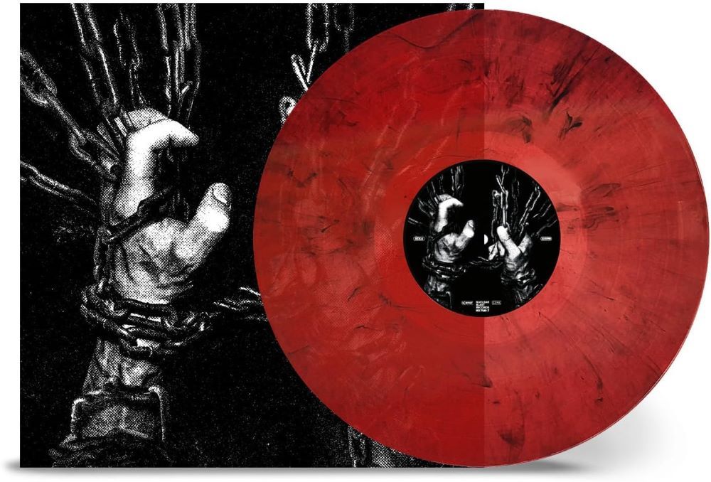 NECKBREAKKER Within The Viscera Vinyl LP Transparent Red With Black Marble Colour Due Out 06/12/24