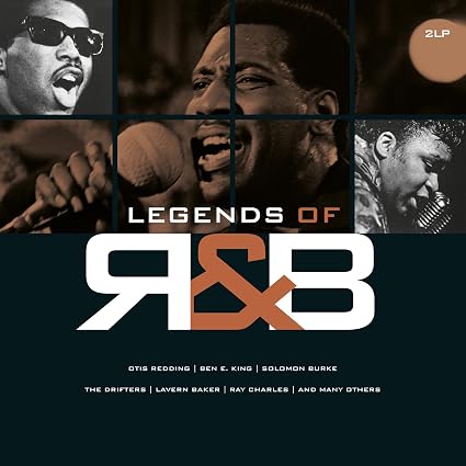 Various Artists Legends Of R&B Vinyl LP Crystal Clear & Black Mixed Colour Due Out 18/09/26