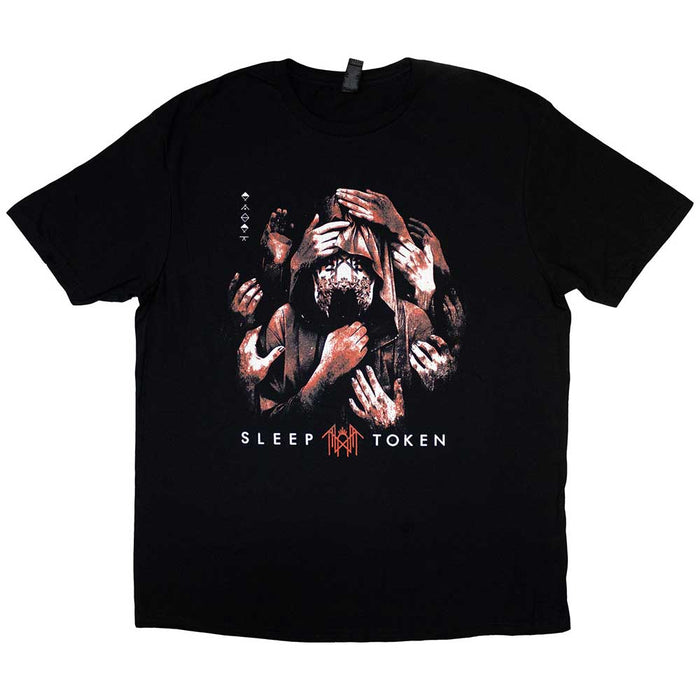 Sleep Token Grabbing Hands Black Medium T-Shirt