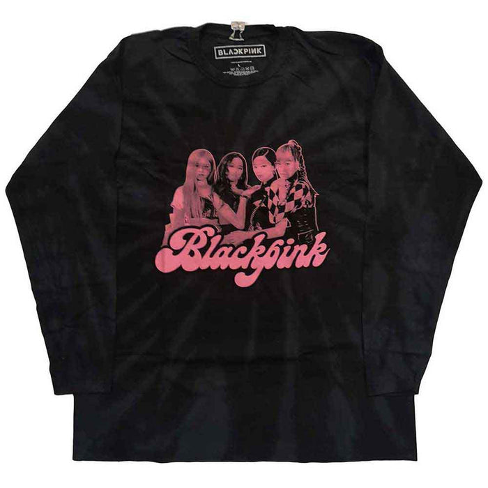 BLACKPINK Photo Black Long Sleeve XXXXX-Large T-Shirt