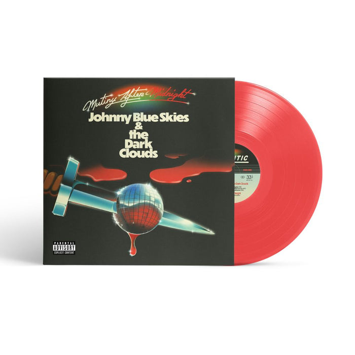 Johnny Blue Skies & the Dark Clouds Mutiny After Midnight Vinyl LP Translucent Red Colour Due Out 13/03/26