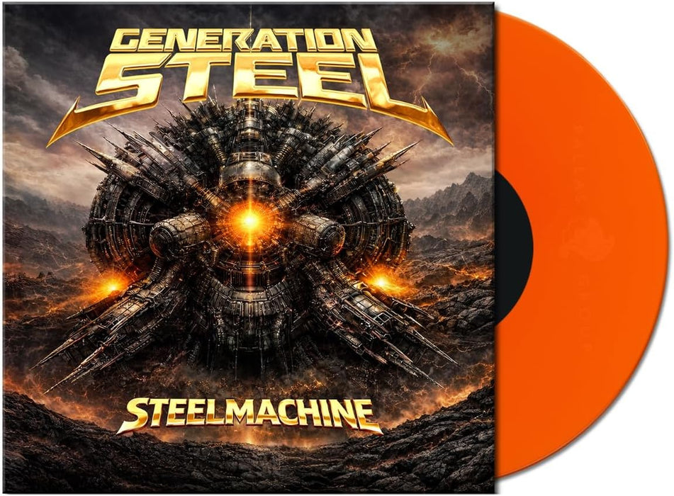 GENERATION STEEL STEELMACHINE Vinyl LP Due Out 16/10/26