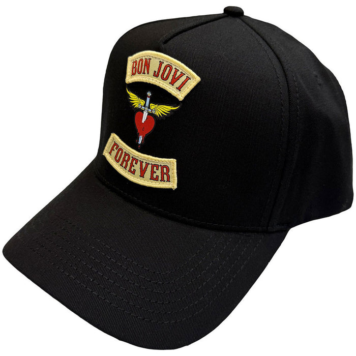 Bon Jovi Forever Black Baseball Cap