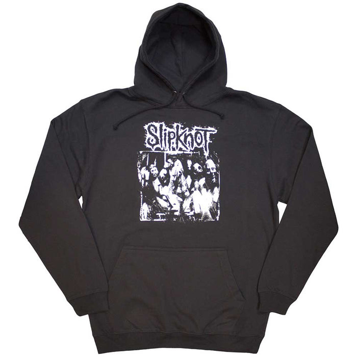 Slipknot Album Splatter Charcoal Grey Medium Hoodie