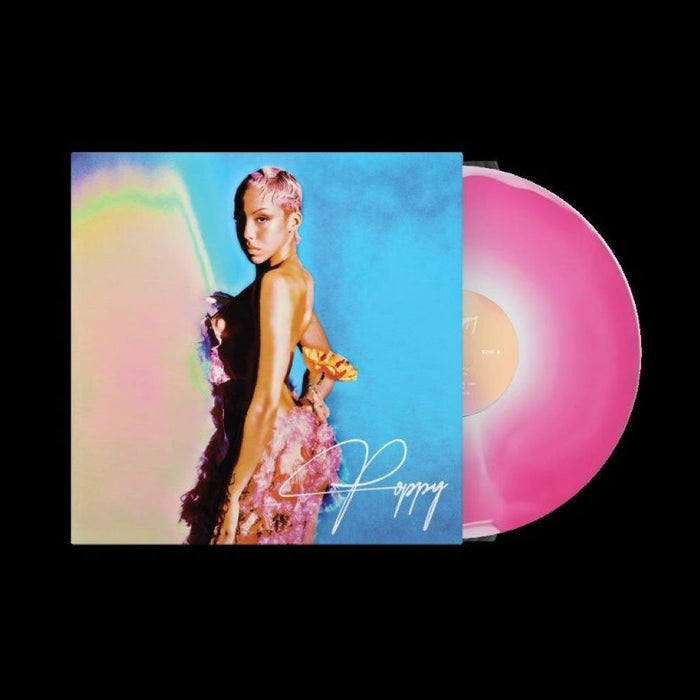 Poppy Ajudha Poppy Vinyl LP Sunburst Pink & White Colour 2024