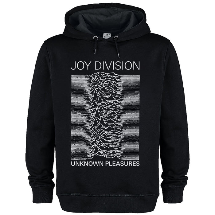 Joy Division Unknown Pleasures Amplified Black X-Large Unisex Hoodie