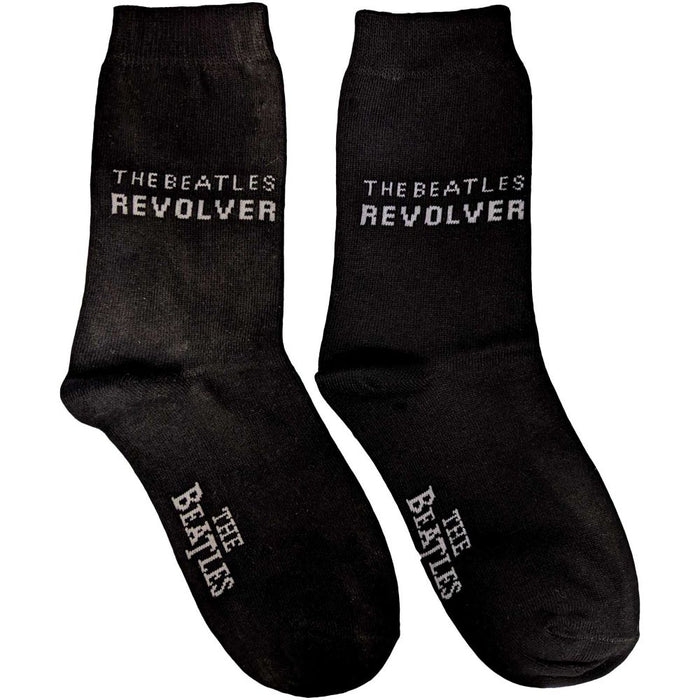 The Beatles Ladies Ankle Socks: Revolver (Uk Size 4 - 7)