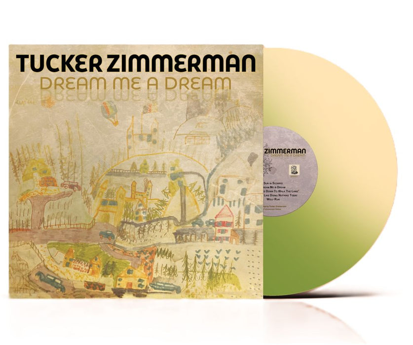 Tucker Zimmerman Dream Me A Dream Vinyl LP Transparent Lime Colour Due Out 19/06/26