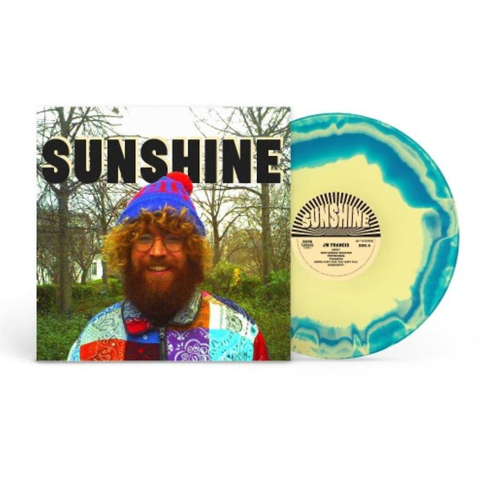 JW Francis SUNSHINE Vinyl LP Yellow & Blue Swirl Colour Due Out 11/10/24