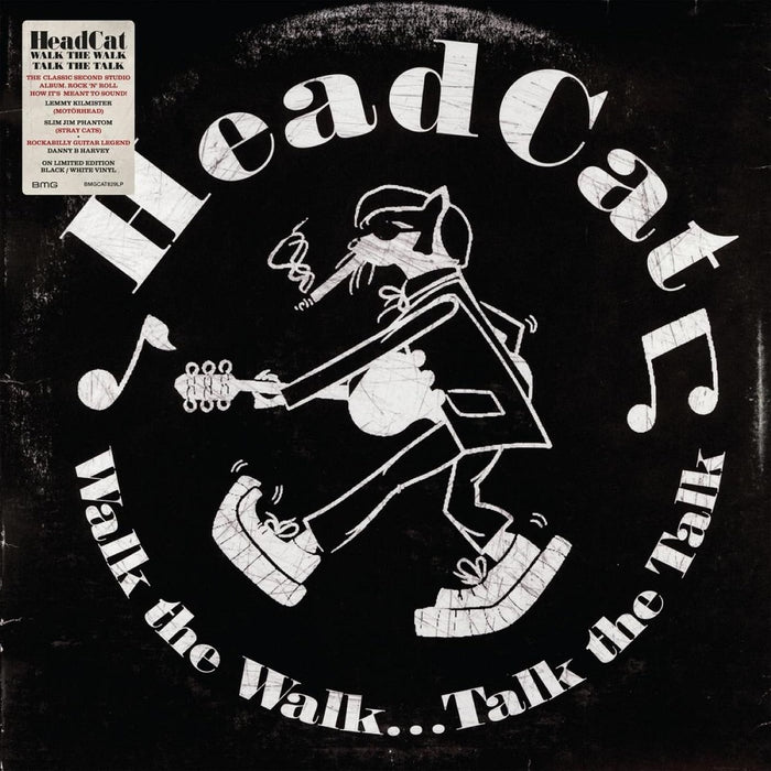 HeadCat Walk the Walk... Talk the Talk Vinyl LP Black & White Colour 2023