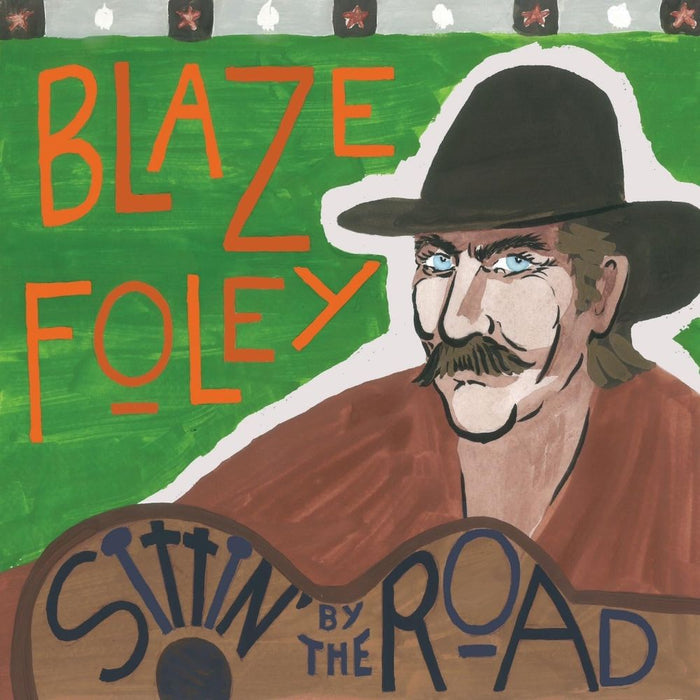 Blaze Foley Sittin' by the Road Vinyl LP Midnight Blue Splatter Colour 2025