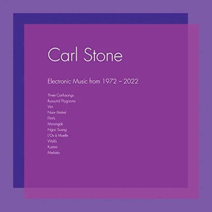 Carl Stone Electronic Music From 1972 - 2022 Vinyl LP 2023