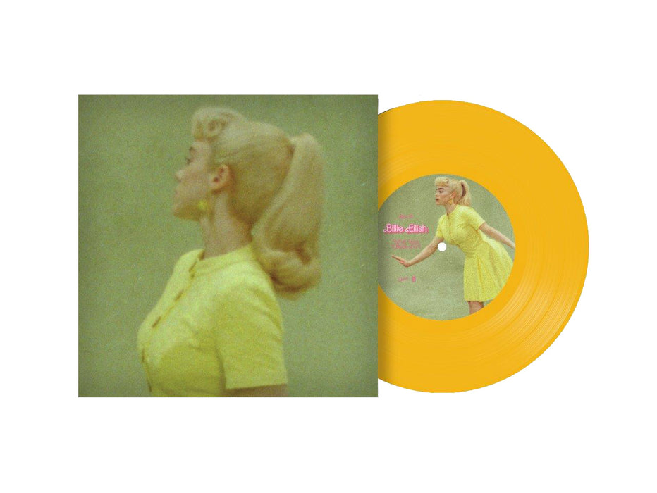 Billie Eilish What Was I Made For? 7" Vinyl Single Yellow Colour 2024
