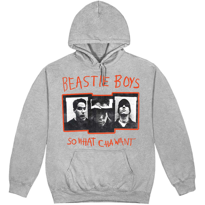 The Beastie Boys So What Cha Want Grey Large Hoodie