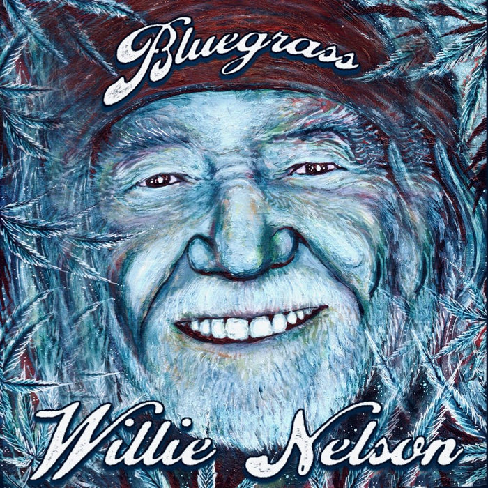 Willie Nelson Bluegrass Vinyl LP Indies Electric Blue Colour 2023