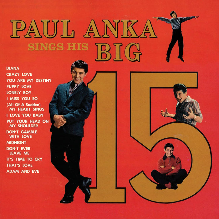 Paul Anka Sings His Big 15 Gold Colour 2024