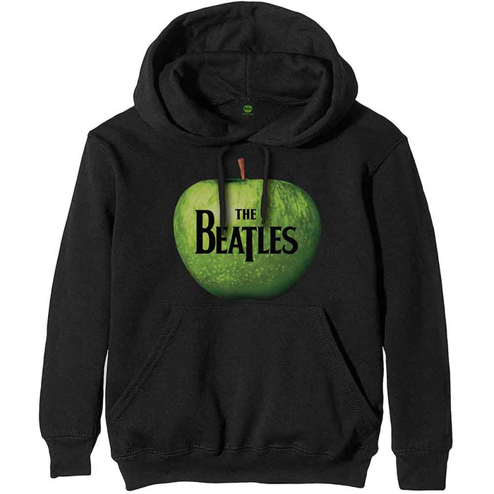 The Beatles Apple Logo Black XX-Large Hoodie