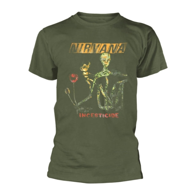 Nirvana Reformant Incesticide Green X-Large T-Shirt