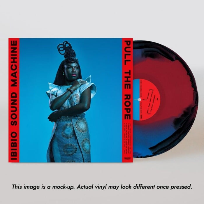 Ibibio Sound Machine Pull The Rope Vinyl LP Indies Black + Blue + Red Colour 2024