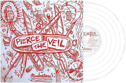 Pierce The Veil Misadventures (10th Anniversary) Vinyl LP White Colour
