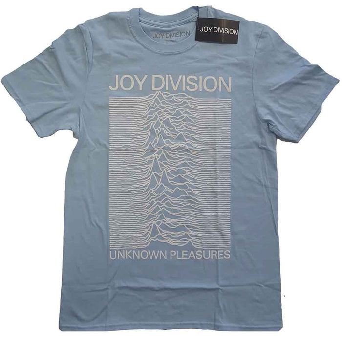 Joy Division Unknown Pleasures Light Blue XX-Large Unisex T-Shirt