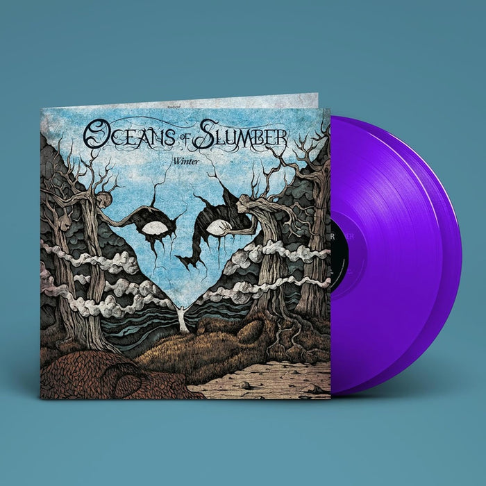 Oceans of Slumber Winter Vinyl LP Transparent Purple Colour 2024