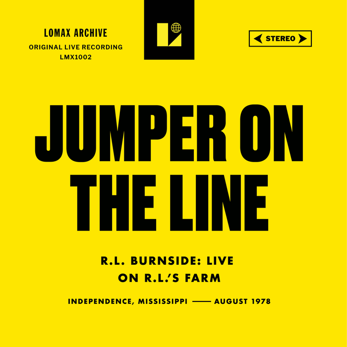 R.L. Burnside Jumper on the Line (Live on R.L.'s Farm) 7"" Vinyl Single RSD Black Friday 2026 Due Out 27/11/26