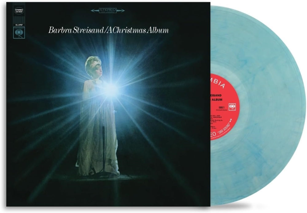 Barbra Streisand A Christmas Album Vinyl LP Blue Colour 2024