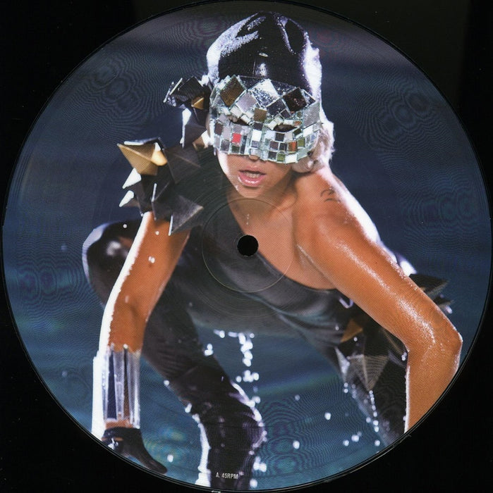 Lady Gaga Poker Face Vinyl 7" Vinyl Single Picture Disc 2009