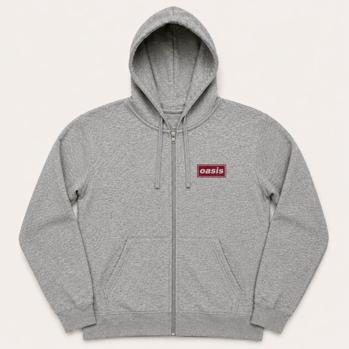 Oasis What's The Story Grey Large Hoodie