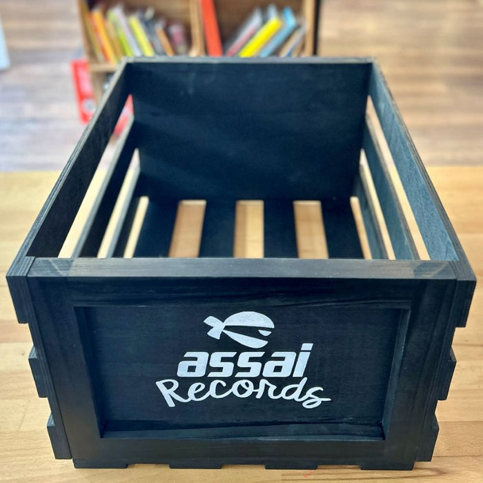 Assai Vinyl Record Storage Crate Black 2025