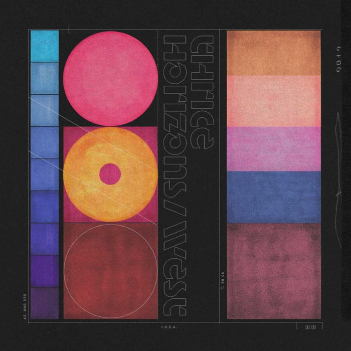 Thrice Horizons/West Vinyl LP Indies Oxblood Black Marble Colour 2025