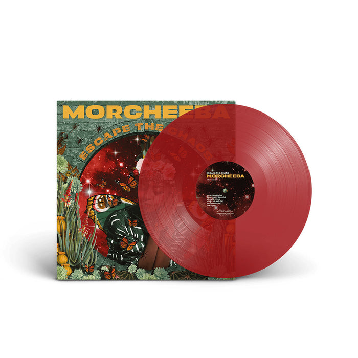 Morcheeba Escape The Chaos Vinyl LP Indies Transparent Red Colour 2025