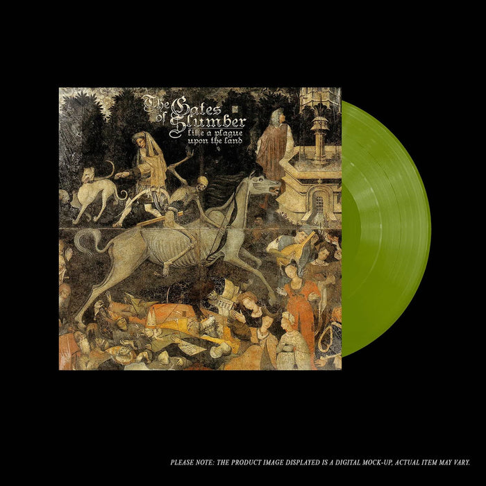 The Gates of Slumber Like a Plague Upon the Land Vinyl LP Lime Colour Due Out 28/08/26