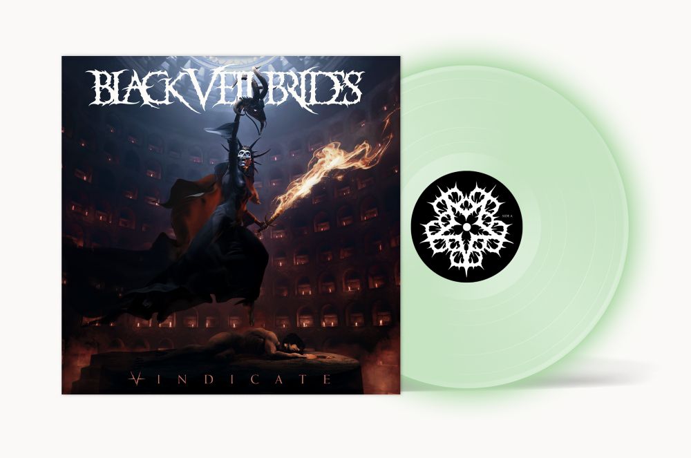 Black Veil Brides Vindicate Vinyl LP Glow In The Dark