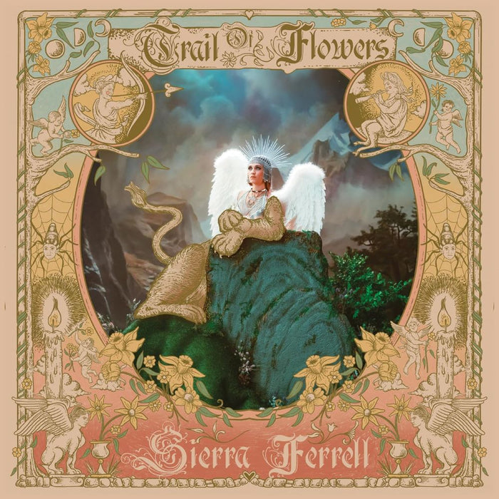 Sierra Ferrell Trail Of Flowers Vinyl LP Transparent Blue Colour + Signed Print 2024