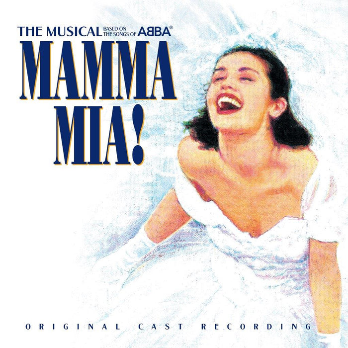Mamma Mia Original Cast Recording Vinyl LP White and Blue Colour 2025
