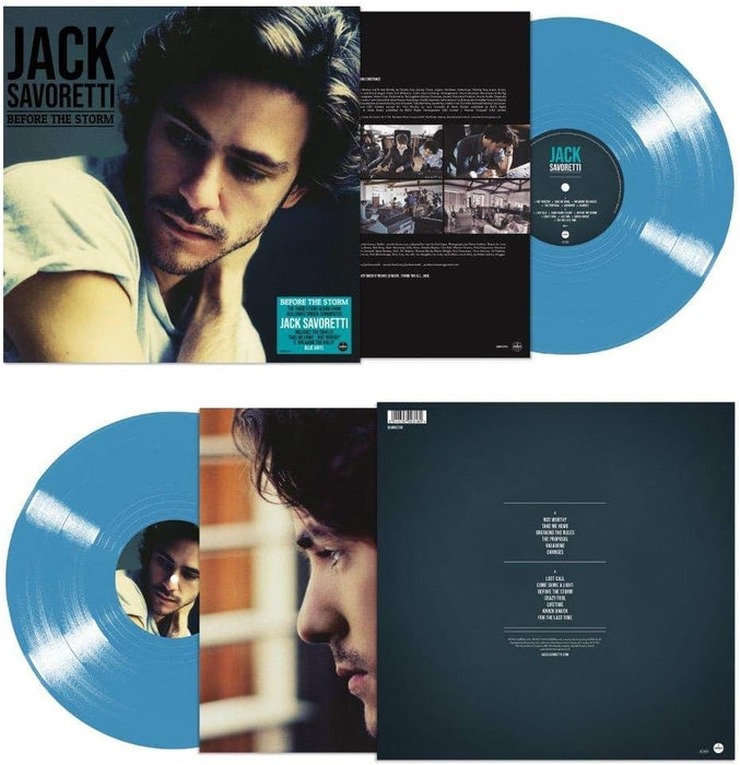 Jack Savoretti Before The Storm Vinyl LP Blue Colour 2020